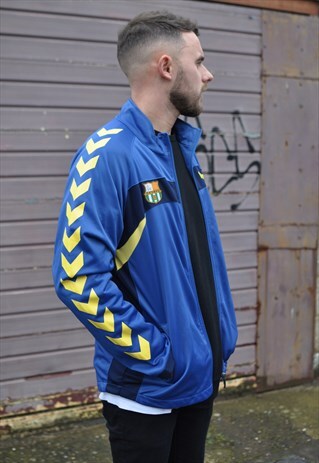 VINTAGE 90'S HUMMEL FOOTBALL TRACK JACKET