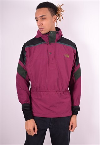 THE NORTH FACE MENS VINTAGE PULLOVER JACKET MEDIUM 90'S