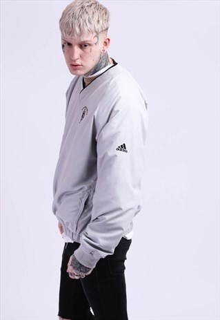 VINTAGE ADIDAS ZIPLESS SHELL JACKET