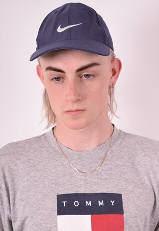 NIKE MENS VINTAGE CAP ONE SIZE BLUE 90S
