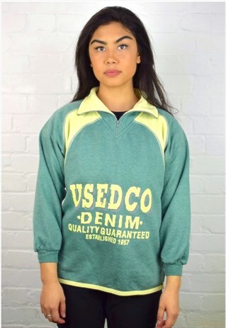 VINTAGE 90'S 1/4 ZIP SWEATSHIRT