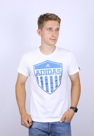 VINTAGE MENS ADIDAS ORIGINALS T-SHIRT TOP