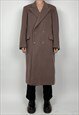 Christian Dior Vintage Coat 90s Wool Trench Mac Tailored