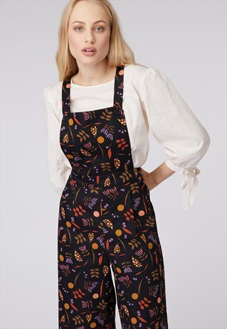 PRINCESS HIGHWAY BLACK PRINTED JUMPSUIT