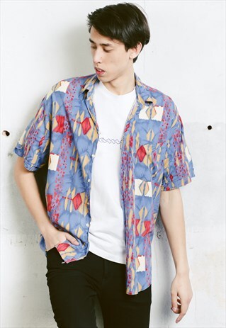 VINTAGE 90S PATTERNED SHIRT