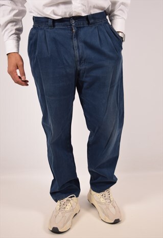 VINTAGE JEANS STRAIGHT BLUE