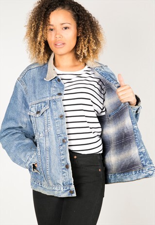 VINTAGE 80S LEVI'S WINTER BLANKET JACKET