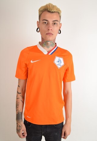 NIKE FOOTBALL SHIRT SIZE S, R. V. NISTELROOY - NETHERLANDS
