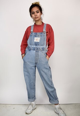 VINTAGE 90'S HOLLYWOOD CLASSICS DENIM DUNGAREES