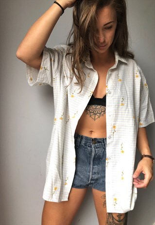 OVERSIZED RETRO 90S 80S VINTAGE UNISEX FESTIVAL SHIRT