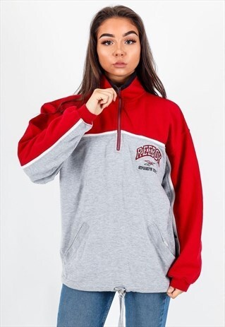 VINTAGE REEBOK 1/4 ZIP SWEATSHIRT SW77