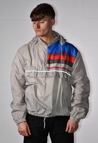 90S ADIDAS PULLOVER WINDBREAKER JACKET