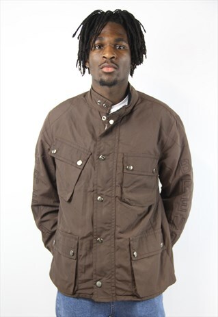 VINTAGE BROWN UTILITY JACKET