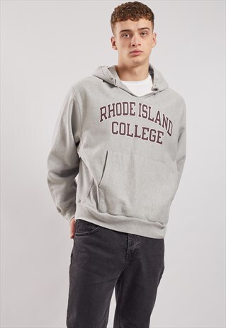 VINTAGE CHAMPION RHODE ISLAND UNIVERSITY HOODIE