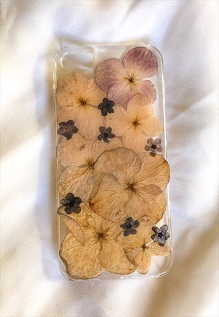 IPHONE 5/5S/SE PRESSED FLOWER PHONE CASE/ PRESSED FLOWERS