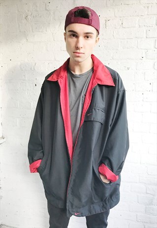 OVERSIZE DROPPED SLEEVE NIKE WINDBREAKER (1990/MEN'S)