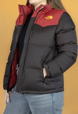 Vintage The North Face Jacket Nuptse 800 in Brown M