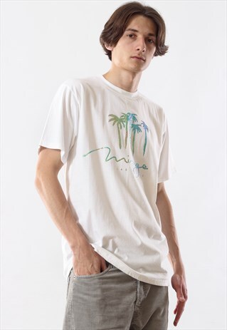 VINTAGE MIRAGE LAS VEGAS GRAPHIC TEE 90S WHITE