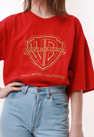 90S WARNER BROS VINTAGE OLDSCHOOL COTTON T-SHIRT 16648