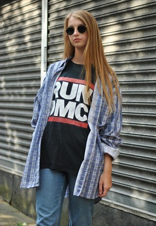 VINTAGE KICKERS FLANNEL CHECKED SHIRT