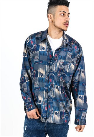 VINTAGE PATTERNED SHIRT S381