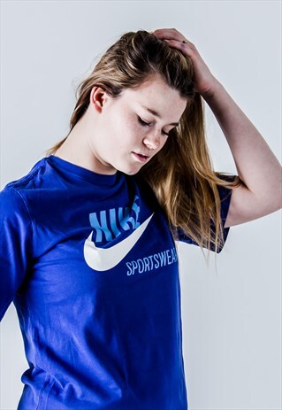 NIKE Y2K T-SHIRT IN BLUE