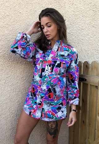 OVERSIZED RETRO 90S 80S VINTAGE UNISEX FESTIVAL SHIRT