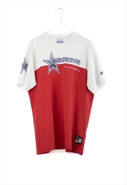 Vintage Reebok NFL Cowboys Football T-Shirt S