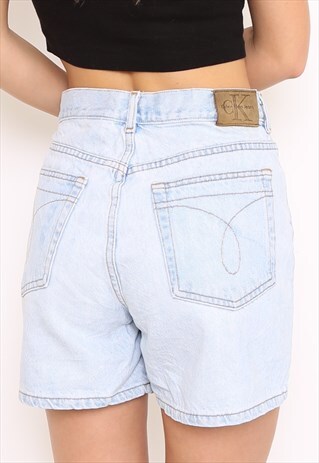 VINTAGE CALVIN KLEIN BLUE DENIM SHORTS