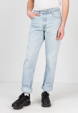VINTAGE LIGHT BLUE LEVI'S 550 FIT DENIM JEANS