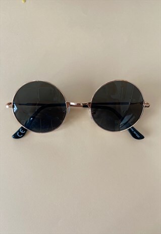 JOHN LENNON 90'S STYLE ROUND SUNGLASSES
