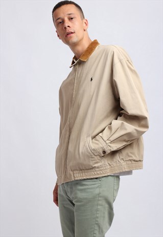 VINTAGE 90'S POLO RALPH LAUREN HARRINGTON JACKET