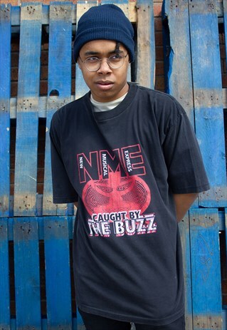 BLACK GLASTONBURY 1995 NME T SHIRT