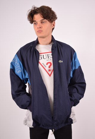 navy lacoste tracksuit