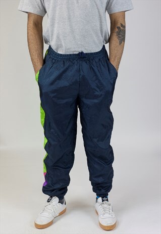 VINTAGE 90'S SHELL PATTERNED TRACKSUIT BOTTOMS