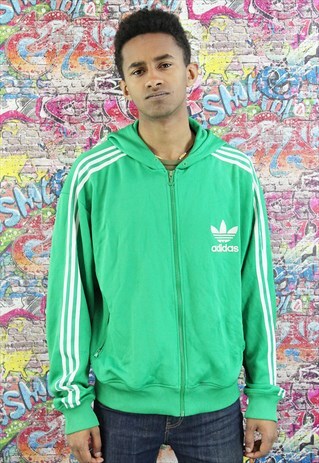 VINTAGE 90S ADIDAS UNISEX TRACK JACKET. BRANDED SPORTSWEAR.