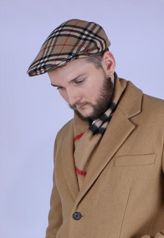 BURBERRY VINTAGE NOVA CAP MEN RARE HAT