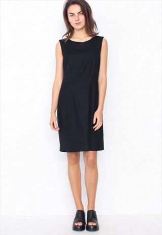 VINTAGE BLACK GANT SLEEVELESS MINI DRESS