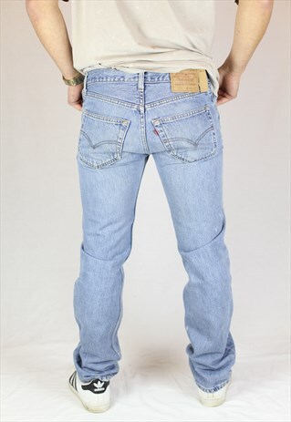 MENS VINTAGE LEVIS 501 JEANS W28 L31 CANADA MADE 90'S