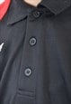 VINTAGE POLO SHIRT IN BLACK RED