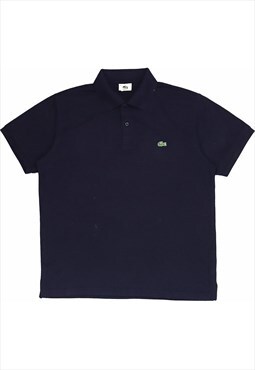 Vintage 90's Lacoste T Shirt Button Up Short Sleeve