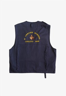Vintage 90s Agility Dog School Utility Vest