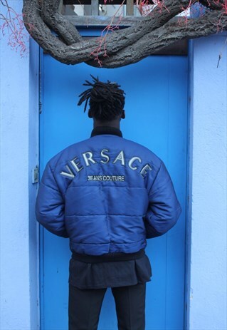 RARE VINTAGE VERSACE BOMBER JACKET