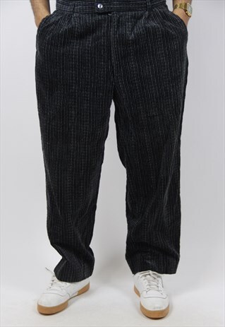 VINTAGE CORD GREY TROUSERS