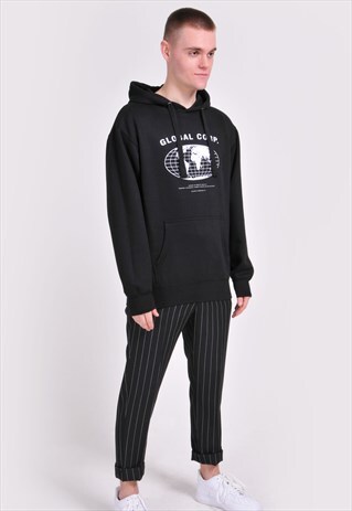 BLACK GLOBAL CORP. HOODIE
