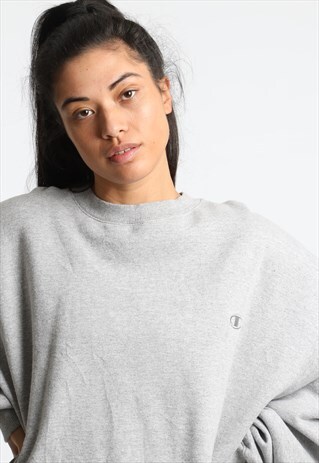 90S CHAMPION EMBROIDERED LOGO SWEATSHIRT