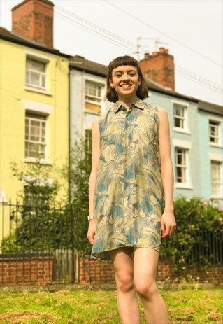 SILK SHIRT DRESS