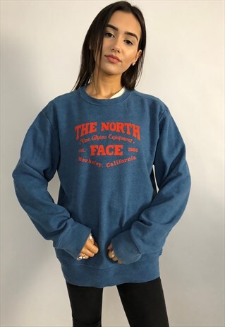 VINTAGE THE NORTH FACE TNF TOP SWEATSHIRT SWEATER JUMPER
