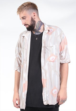 VINTAGE ABSTRACT PRINT FESTIVAL SHIRT