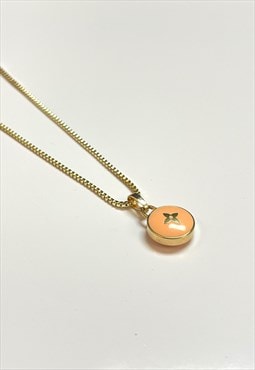 Louis Vuitton LV Petal Charm Pendant on Chain/Necklace
